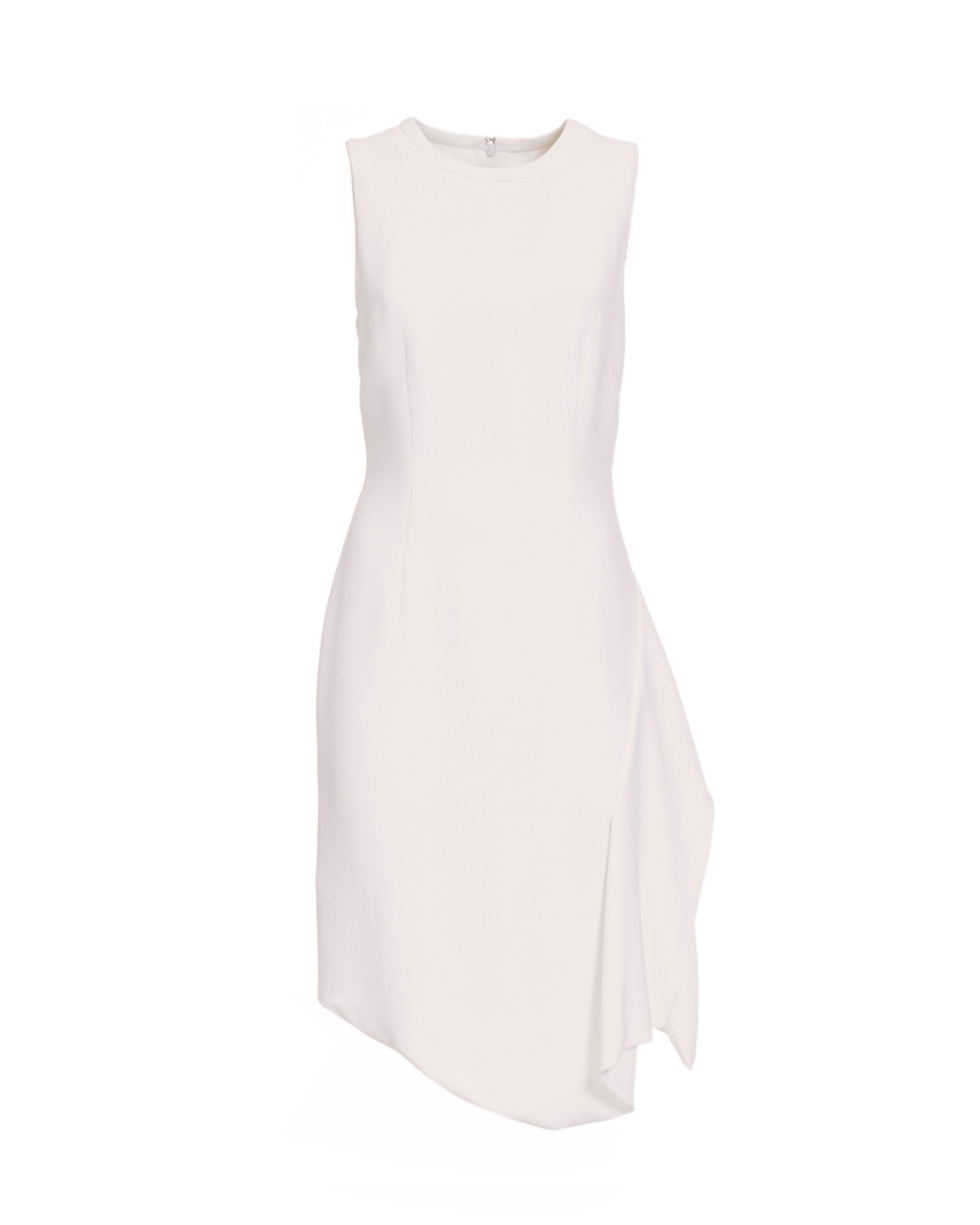 Light pink stretch-cady dress