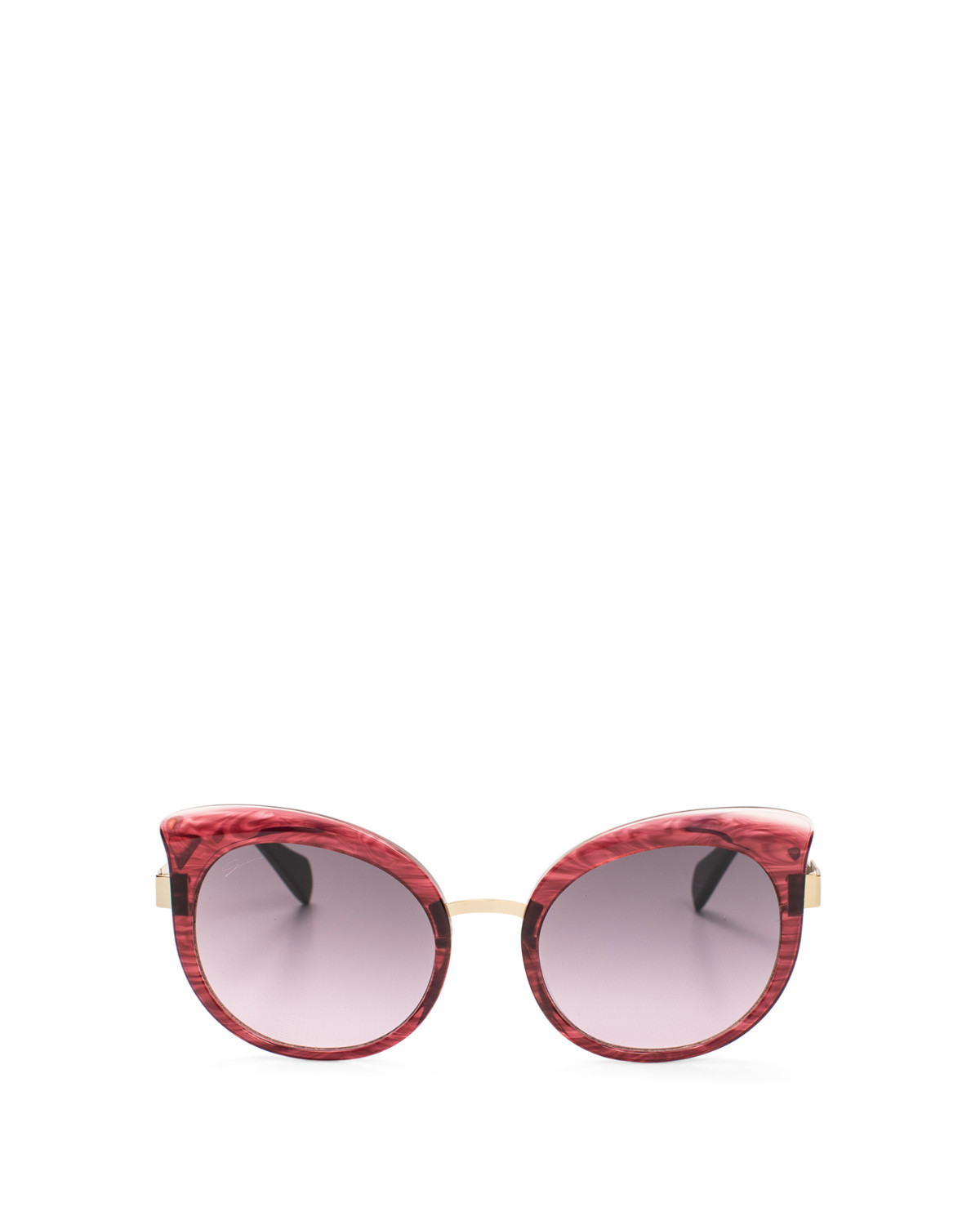 Red gradient cat-eye sunglasses 